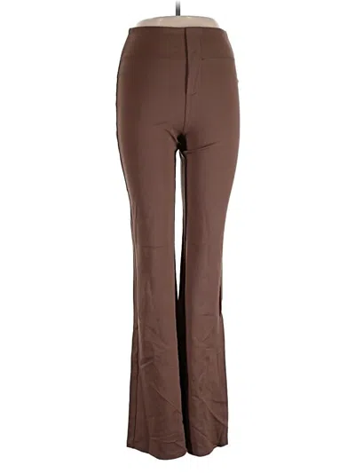 Pre-owned Halara Dress Pants In Brown