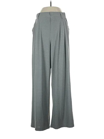 Pre-owned Halara Dress Pants In Gray