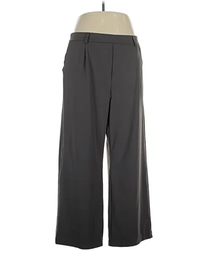 Pre-owned Halara Dress Pants In Gray