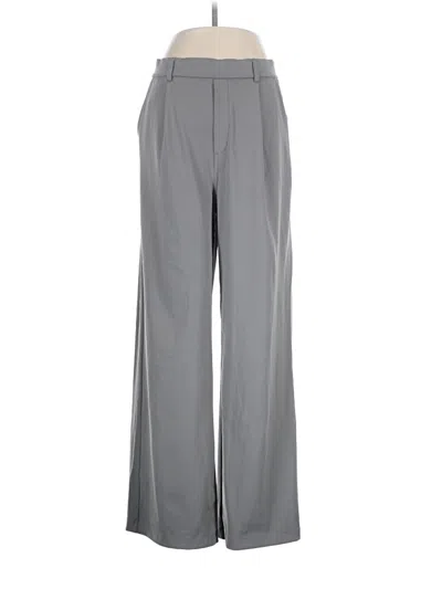 Pre-owned Halara Dress Pants In Gray