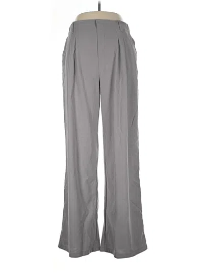 Pre-owned Halara Dress Pants In Gray