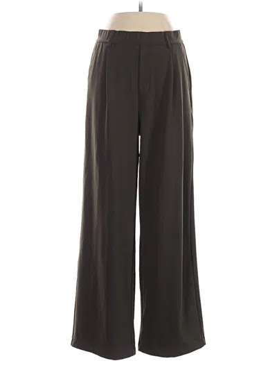 Pre-owned Halara Dress Pants In Green