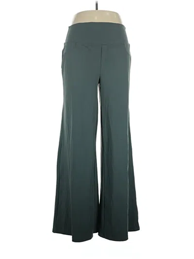 Pre-owned Halara Dress Pants In Green