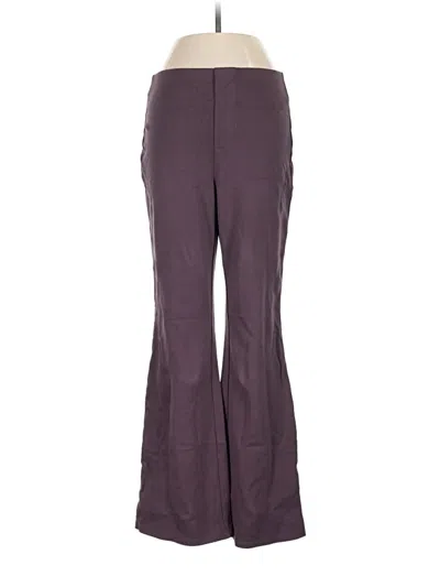 Pre-owned Halara Dress Pants In Purple
