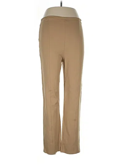 Pre-owned Halara Dress Pants In Tan