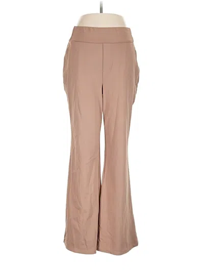 Pre-owned Halara Dress Pants In Tan