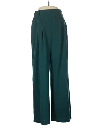 Pre-owned Halara Dress Pants In Teal