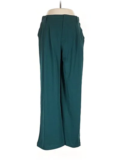 Pre-owned Halara Dress Pants In Teal