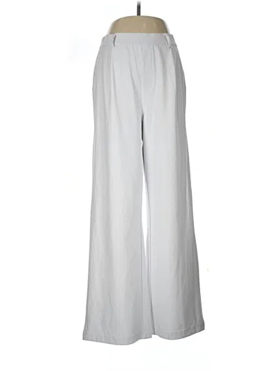 Pre-owned Halara Dress Pants In White