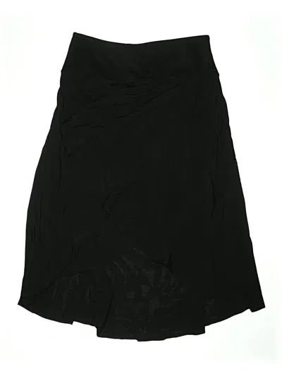 Pre-owned Halara Formal Skirt In Black