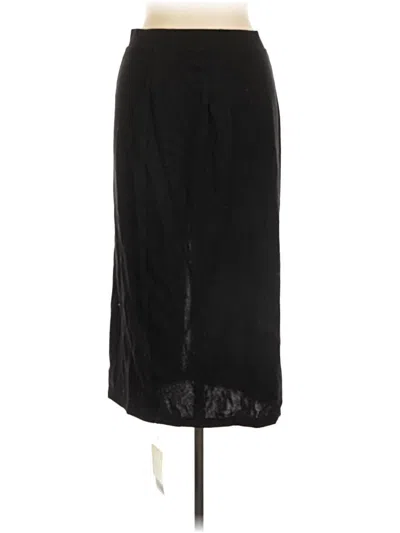 Pre-owned Halara Formal Skirt In Black