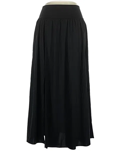 Pre-owned Halara Formal Skirt In Black