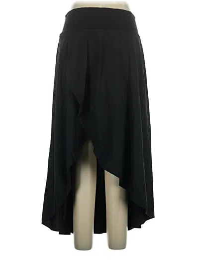 Pre-owned Halara Formal Skirt In Black