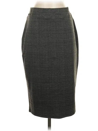 Pre-owned Halara Formal Skirt In Gray