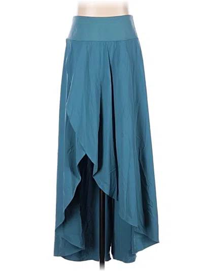 Pre-owned Halara Formal Skirt In Teal