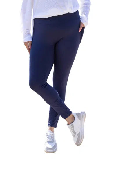 Halara I'm All That Full Length Leggings In Dark Blue