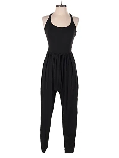 Pre-owned Halara Jumpsuit In Black