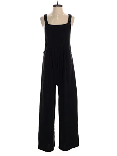 Pre-owned Halara Jumpsuit In Black