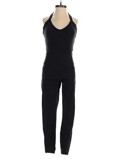 Pre-owned Halara Jumpsuit In Black