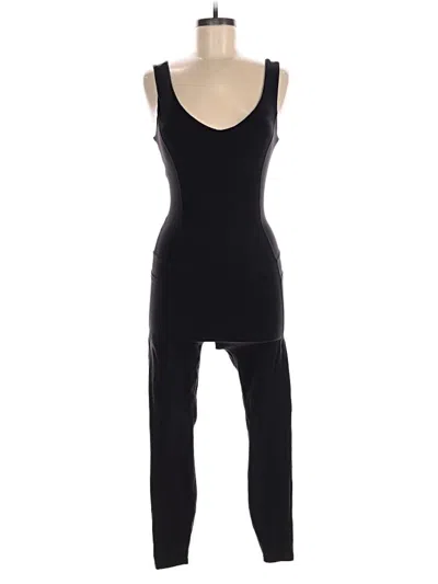 Pre-owned Halara Jumpsuit In Black