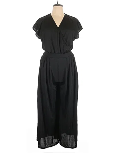 Pre-owned Halara Jumpsuit In Black