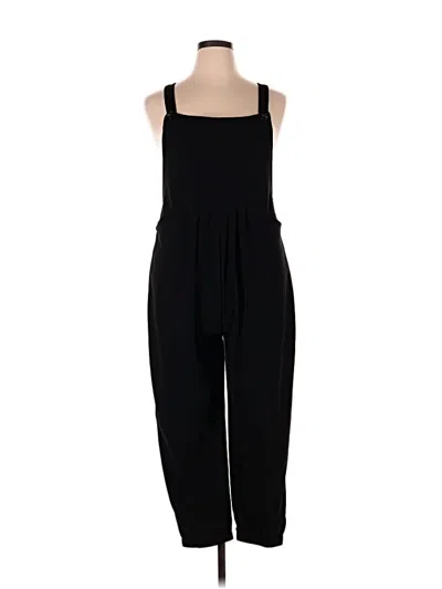 Pre-owned Halara Jumpsuit In Black