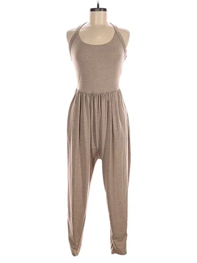 Pre-owned Halara Jumpsuit In Brown