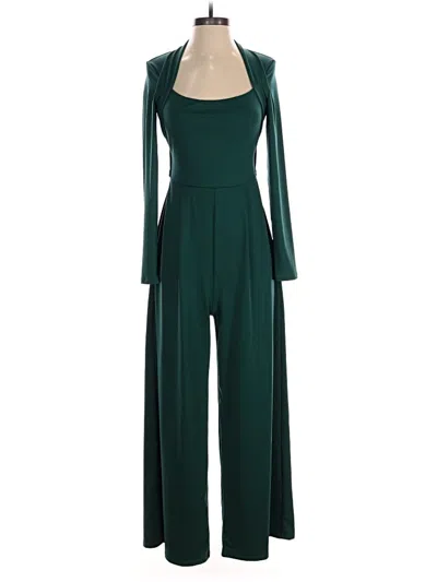 Pre-owned Halara Jumpsuit In Green