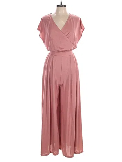 Pre-owned Halara Jumpsuit In Pink