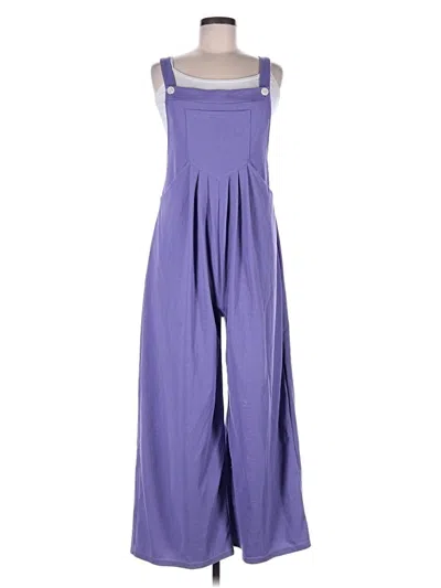 Pre-owned Halara Jumpsuit In Purple