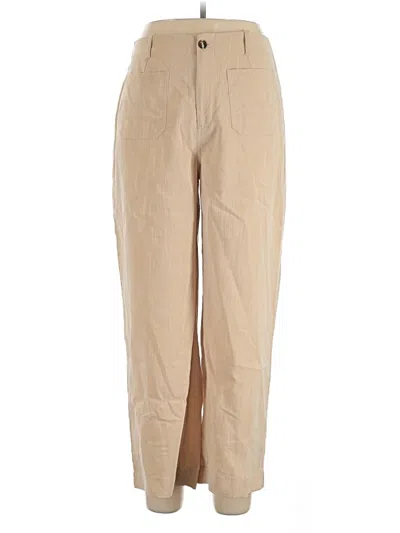 Pre-owned Halara Khaki Pant In Tan