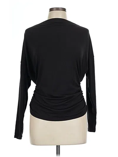 Pre-owned Halara Long Sleeve Top Black Turtleneck Tops