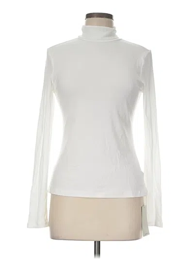 Halara Long Sleeve Turtleneck In White