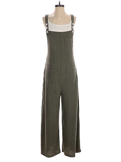 Pre-owned Halara Overalls In Gray