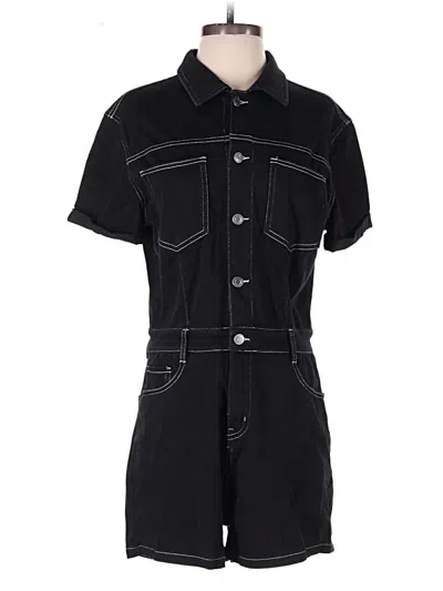 Pre-owned Halara Romper In Black