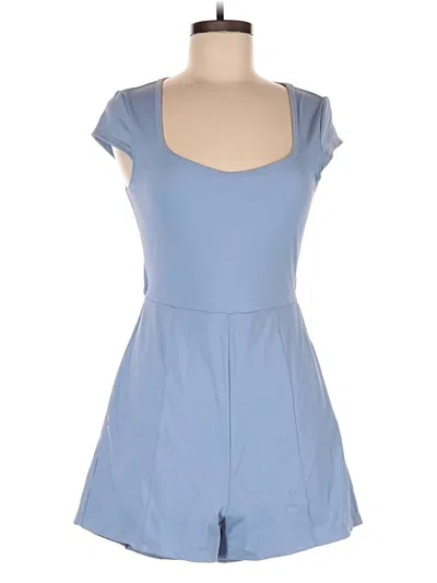 Pre-owned Halara Romper In Blue