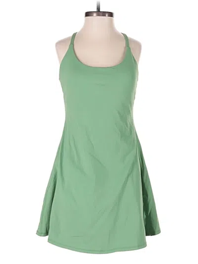 Pre-owned Halara Romper In Green