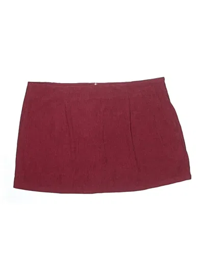 Pre-owned Halara Shorts In Burgundy