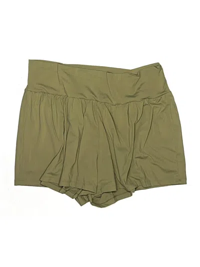 Pre-owned Halara Shorts In Green