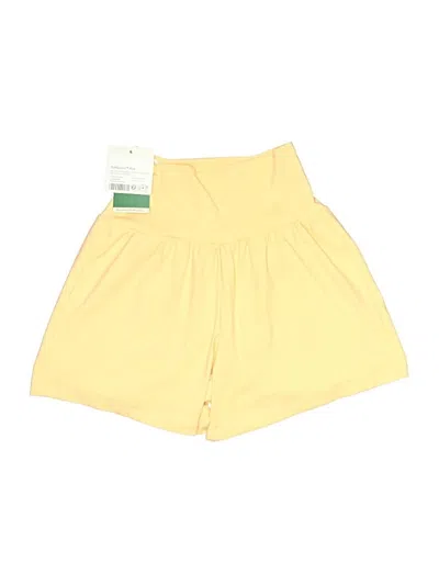 Pre-owned Halara Shorts In Yellow