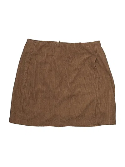 Pre-owned Halara Skort In Brown