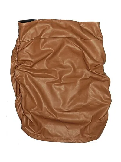 Pre-owned Halara Skort In Brown