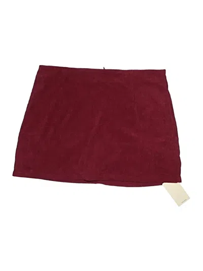 Halara Skort In Burgundy