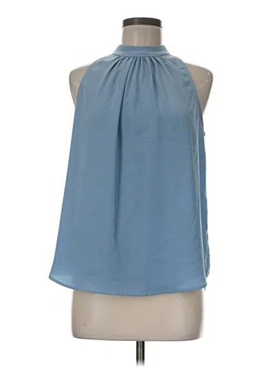 Pre-owned Halara Sleeveless Blouse In Blue
