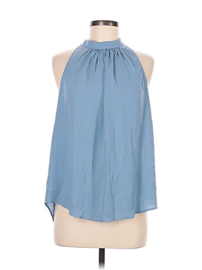 Pre-owned Halara Sleeveless Blouse In Blue