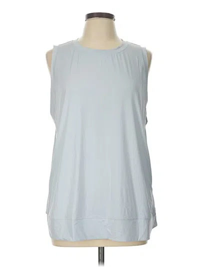 Pre-owned Halara Sleeveless Blouse In Gray