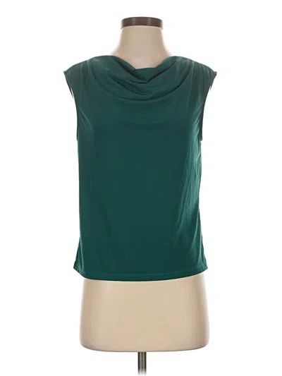 Pre-owned Halara Sleeveless Blouse In Green