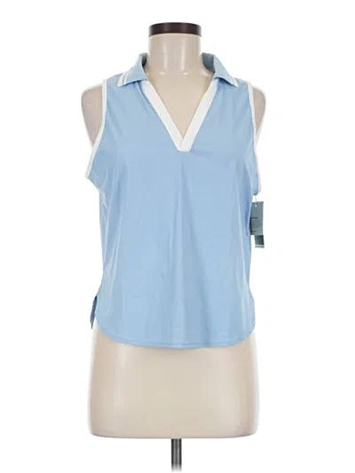 Pre-owned Halara Sleeveless T-shirt In Blue