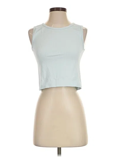 Pre-owned Halara Sleeveless T-shirt In Blue