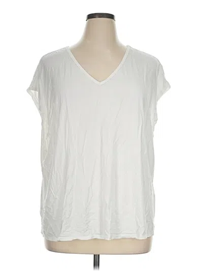 Pre-owned Halara Sleeveless T-shirt In Ivory